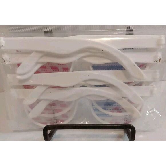 Patriotic 4 Pair Pack U.S. Yay Party Eyeglasses Glasses 4 Pair New In Package - Picture 4 of 4